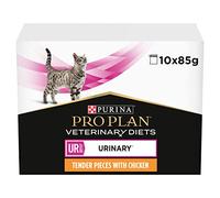Pro Plan Vet Diet Feline Urinary Pouch Pollo 10X85GR
