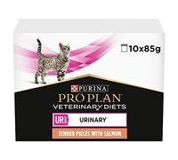PRO PLAN Vet Feline UR Urinary Salmon Caja Pouch 10X 85GR