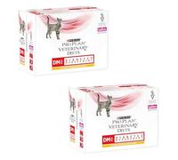 Pro Plan Veterinary Diets Gestión del Diabetes con Pollo para Gatos | Paquete Doble | 2 x 10 x 85 g | Bolsitas Frescas | Regulación de la Glucosa con Bajo Contenido de Carbohidratos