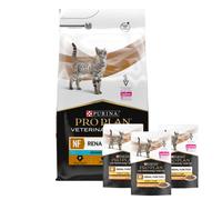 PRO PLAN Veterinary Diets NF AC Renal Function AdvCare Alimento Seco para Gatos 5kg + PRO PLAN Veterinary Diets NF Early Care Renal Function Gato comida húmeda con pollo 3x85g
