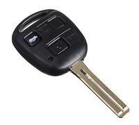 Pro-Plip Cle plip para Lexus RX gx ES SC GS ls - Carcasa para mando a distancia (3 botones, hoja de 3,6 cm), diseño con texto en inglés