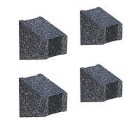 PRO PLUS - Espaciadores para Caravana y Camping-Car Lona de protección de Techo Negro 12 x 12,5 x 7,5 cm