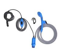 PRO PLUS - Kit de Ducha portátil 12 V, Color Gris y Azul