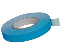 Pro Power Cinta adhesiva fluorescente de tela mate (25 mm x 25 m), color azul