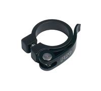 PRO Abrazadera de tija de sillín LM con cierre rápido negro 28.6 mm