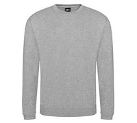 Pro RTX - Sudadera Unisex de Trabajo | Manga Larga Para Hombre y Mujer | Cómoda y Elegante Para el Día a Día y el Trabajo | Talla S - 7XL, Gris, 3XL