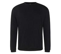 Pro RTX - Sudadera Unisex de Trabajo | Manga Larga Para Hombre y Mujer | Cómoda y Elegante Para el Día a Día y el Trabajo | Talla S - 7XL, Negro