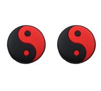 Pro 's Pro Damp Tai Chi Damper - Amortiguador de Humedad, Absorbe los Golpes, vibración, Negro/Rojo