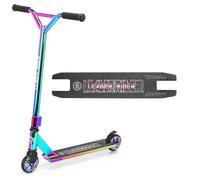 Pro Scooter - Stunt-Scooter für Kinder AB 8 Jahren - Perfekt für Anfänger, Jungen und Mädchen - Bester Trick-Scooter für BMX-Freestyle-Tricks (Bunt)