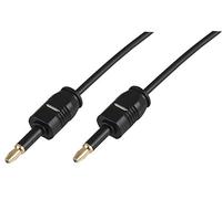 Pro Signal - Cable de audio óptico Toslink a Mini Toslink con 2,2 mm OD, 1 m), color negro