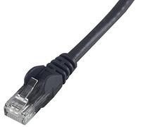 Pro Signal Cable de conexión Ethernet UTP de 1 m, cat. 6, sin enganches, color negro