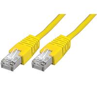 Pro Signal Cable de conexión RJ45 a RJ45 Cat5e S/FTP (20 m), Color Amarillo