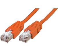 Pro Signal Cable de conexión RJ45 a RJ45 Cat5e S/FTP Ethernet, 3 m, Color Naranja