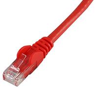 Pro Signal Cable de Red Cat6 sin enganches UTP Ethernet (5 m), Color Rojo