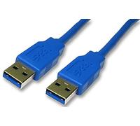Pro Signal CAC250019 - Cable USB 3.0 A macho a A, 1,8 m, color azul