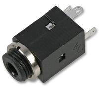 PRO SIGNAL Conector Jack 3.5mm, 3 Polos, Terminales para Soldar, Lote de 5