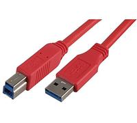 Pro Signal PSG91168 - Cable USB 3.0 macho a B macho, 2 m, color rojo