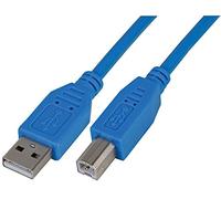 Pro Signal PSG91464 - Cable USB 2.0 A macho a B macho, 2 m, color azul
