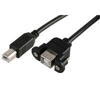 Pro Signal PSG91596 - Cable USB 2.0 B macho a panel hembra (1 m)