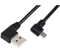 Pro Signal PSG91617 - Cable micro USB con conector en ángulo recto (1 m)