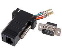 Pro Signal PSG91630 - Adaptador de puerto serie modular de 9 vías D macho a RJ45 hembra