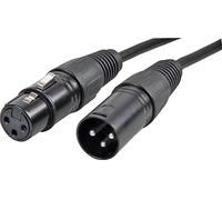 Pro Signal SIGNAL PSG3338-XLR-2M - Cable XLR macho a hembra (3 pines, 2 m), color negro