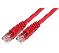 Pro Signal Snagless Cat6 UTP LSOH - Cable de conexión Ethernet (0,5 m), Color Rojo