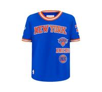 Pro Standard Big NBA New York Knicks Retro Classics Tapping Tea para niños, Royal Blue/Orange, XL