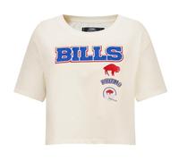 Pro Standard NFL Buffalo Bills Retro Classics - Camiseta de Manga Corta para Mujer, diseño de cáscara de Huevo, Talla S