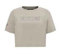Pro Standard NFL Philadelphia Eagles - Camiseta de Manga Corta Neutra para Mujer, Color Gris Pardo, Talla S