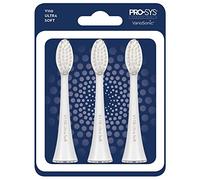 PRO-SYS VarioSonic V110 - Cabezales de repuesto ultra suaves, 3 unidades, también se adapta a cepillo Burst.