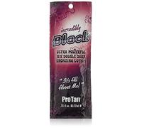 Pro Tan increíblemente Negro - Ultra Potente, 10x Doble oscuro Bronzing Lotion 22ml Tumbona, Paquete 1er (1 x 22 ml)