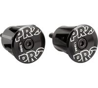 PRO Tapas de tapones de manillar negro one_size