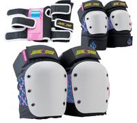 Pro-Tec Protectores deportivos para niños Street Jr 3-Pk Open Back Sca 1912 M