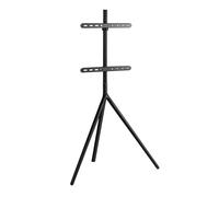 pro.tec Soporte Idependiente para TV Pantalla Monitor hasta 65" Máx 40kg para Cine en Casa Oficinas Salas de Conferencia MAX VESA 400x400 mm Acero 137x86x47 cm - Negro