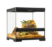 Pro Terrarium X-Small Wide Exo Terra 30×30×30 cm - Terrario Bajo y Ancho para Reptiles