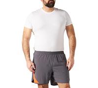 Pro Touch Ali - Pantalones Cortos para Hombre, Hombre, Pantalones Cortos, 285855, Black Night/Orange, XX-Large