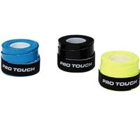 Pro Touch Over Grip 200 Banda de Agarre, Adultos Unisex, Black/Yellow Light/B, Talla única