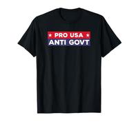 Pro United States Of America Anti Government Political Quote Camiseta