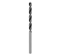 PRO Wood Brad Point, 4mm x 75mm, CYL, 1 Pc | para Madera blanda, Madera dura, Ø 4,00 mm, Professional Accesorios Taladro/atornilladores perforadores