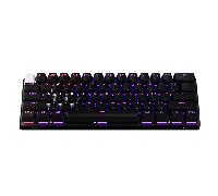 Logitech G PRO X 60% LIGHTSPEED, Miniteclado inalámbrico para gaming, mecánico compacto, RGB LIGHTSYNC, Bluetooth, teclas de PBT, interruptores ópticos GX táctiles, QWERTY US, Negro