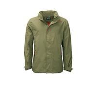 PRO-X ELEMENTS Chaqueta de lluvia acolchada 2L para hombre oliva | S