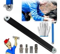 Pro Zero - Llave de extensión compensada 2024, la mejor llave de extensión de desplazamiento, juego de llaves de extensión de alcance apretado, extensión de trinquete multifuncional con adaptadores de