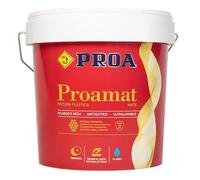 Proa. PINTURA PLÁSTICA EXTERIOR MATE ANTIVERDIN. PROAMAT, LUARCA. 4 L