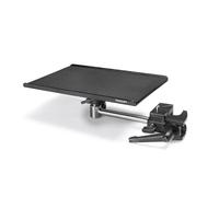 PROAIM Bandeja de utilidad con brazo y abrazadera. Fácil montaje en soportes de luz, soportes en C, carrito de cámara y trípodes. Carga útil de hasta 5 kg. Se monta en tubo de 1-2 pulgadas (P-UTRA-01)