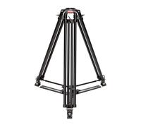 PROAIM Trípode de cámara resistente de 100 mm con esparcidor de aluminio. Pies con pinchos, cerraduras de palanca giratorias. Rango de altura de 34 a 60 pulgadas. Carga útil de hasta 120 kg (CST-100