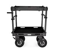 Proaim Victor Pro Carrito para cámara de producción de Video de 36" para fotógrafos y videastas. Capacidad de Carga de hasta 500 kg/1100 LB con Frenos de pie, Grip Cut-Outs. (CT-VCTR-PRO-36