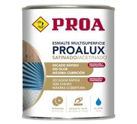 PROALUX Esmalte al agua Multiadherente. Azul Eléctrico RAL 5010. 750 ML. Multisuperficie. SATINADO. PROA.