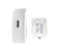 Proandre - Dispensador de Jabón Manual + Carga de Gel Hidroalcohólico 800ml Gratis | Jabonera Manual con Gel Higienizante sin Aclarado