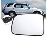 PROAZM Cristal de Espejo retrovisor para Honda CRV 2002 2003 2004 2005 2006 RD5 RD7 76203-SPA-H01, Calefactado con Placa Posterior Izquierdo y Derecho,Left